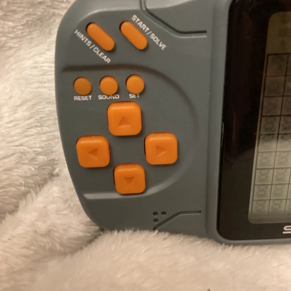 SUDOKU Handheld Electronic Video Game 🎮
